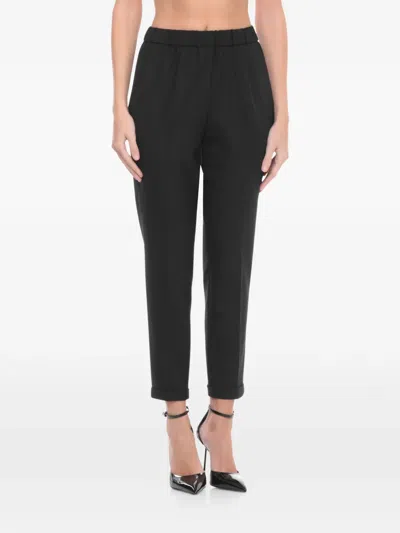 Antonelli Elasticated Trousers In Black