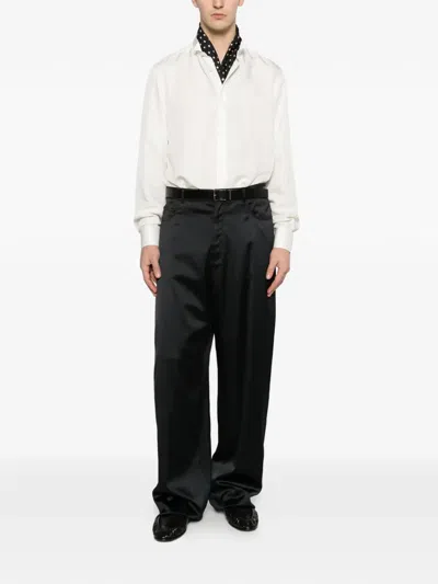 Tom Ford Long-sleeved Shirt In White