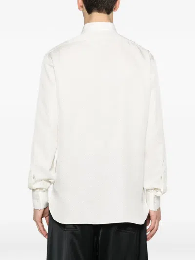Tom Ford Long-sleeved Shirt In White