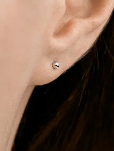 波点耳钉