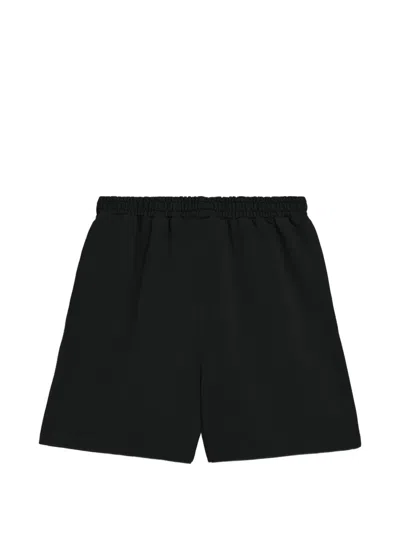 Barrow Logo Drawstring Shorts In Black