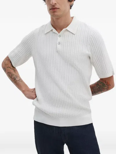 Rag & Bone Harvey Rib Polo In Multi