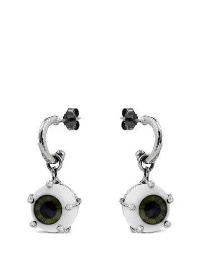 眼睛图案耳环