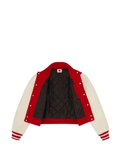 Icecream Striped Appliquéd Jacket In Multi