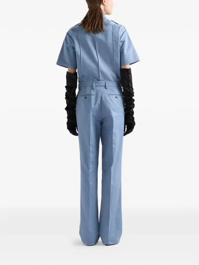 Prada Chino Trousers In Blue