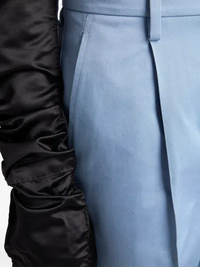 Prada Chino Trousers In Blue