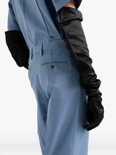 Prada Chino Trousers In Blue