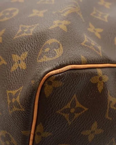 Pre-owned Louis Vuitton Monogram Keepall 50 Weekend Bag In Brown