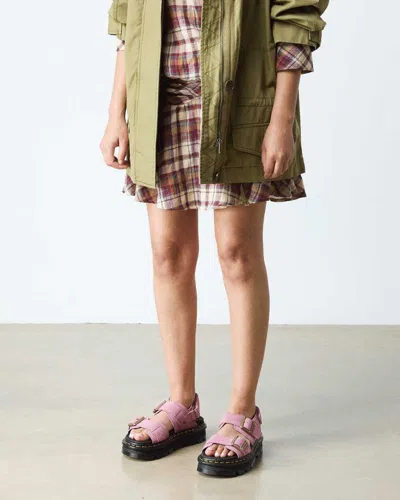 Dr. Martens Woman Sandals Antique Rose Size 6 Leather In Pink