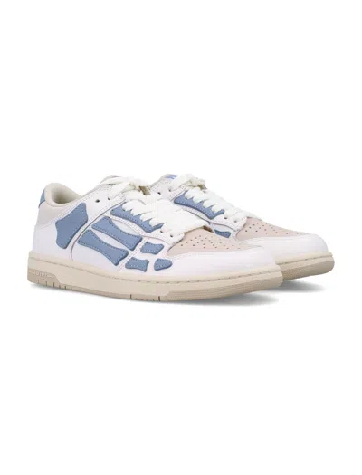 Amiri Skel-top Low Sneakers In White