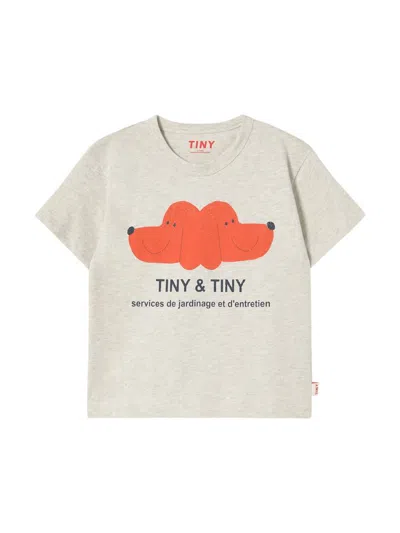 Tinycottons T-shirt Tiny&tiny In Neutral