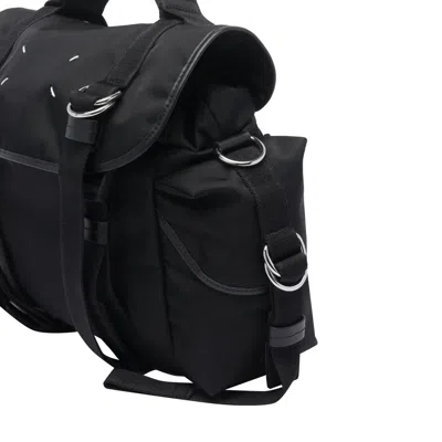 Maison Margiela Small High Tech Messenger Bag In Black