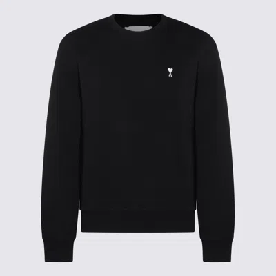 Ami Alexandre Mattiussi Sweaters Blacks And Greys In Black