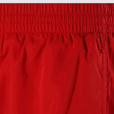 Diesel Logo-detail Swim Shorts In Red