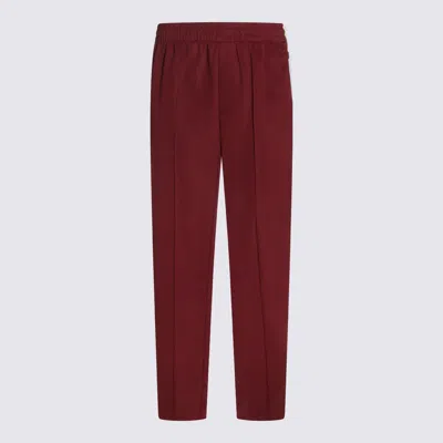 Casablanca Bordeaux Pant In Burgundy