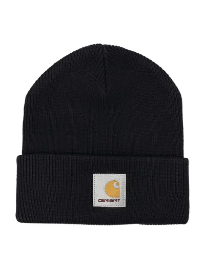Carhartt Wip Ohio Organic Cotton Beanie In Black