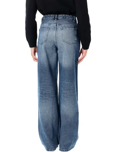 Apc A.p.c. Classic High-waisted Jeans For Women In Blue