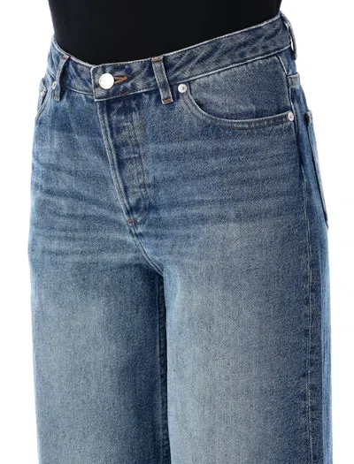 Apc A.p.c. Classic High-waisted Jeans For Women In Blue