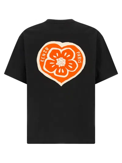 Kenzo Boke Heart T-shirt In Black