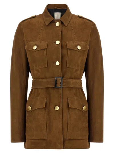 Tagliatore Clea Puffer Jackets Brown In Brown