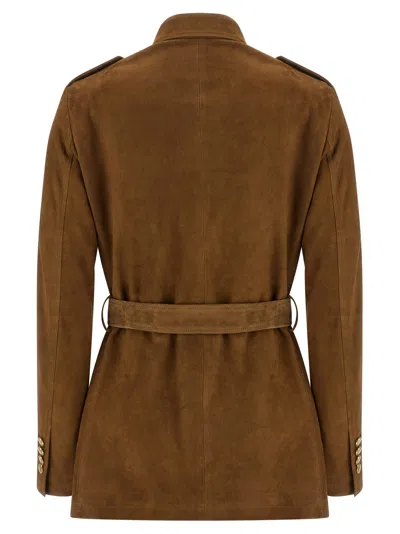 Tagliatore Clea Puffer Jackets Brown In Brown