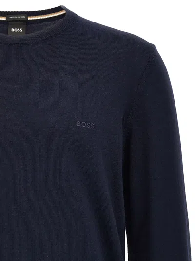 Hugo Boss Botto-l Sweater In Blue