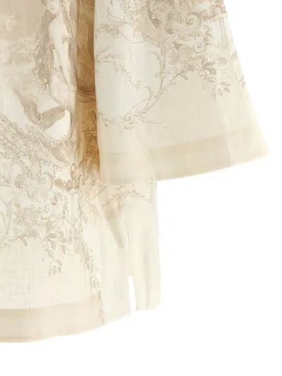 Zimmermann Tunic Dress Dresses Beige In Neutral