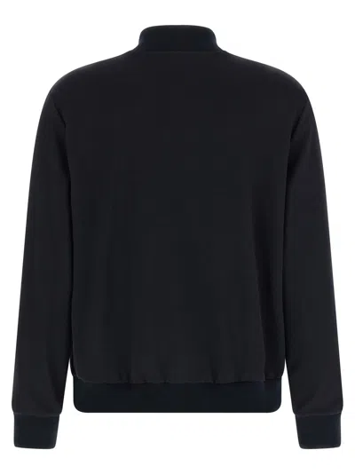 Peserico Punto Luce High Collar Sweatshirt In Blue