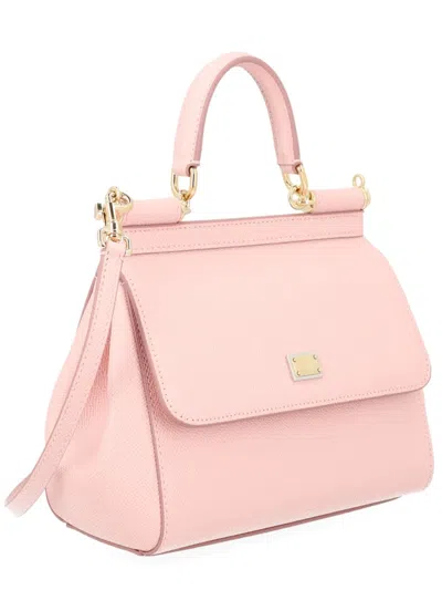 Dolce & Gabbana Bag Sicily Medium In Pink