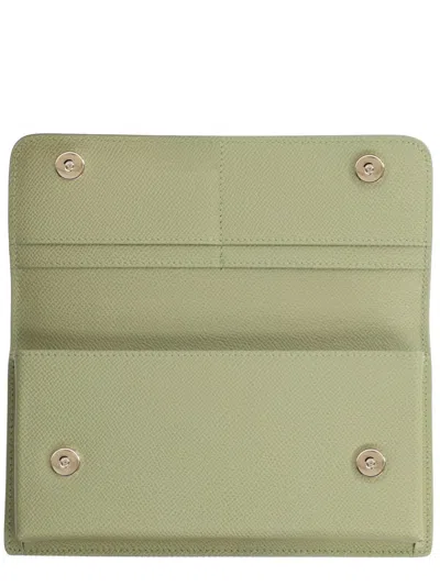 Dolce & Gabbana Shoulder Bag Textured Top Handle Chain In Green