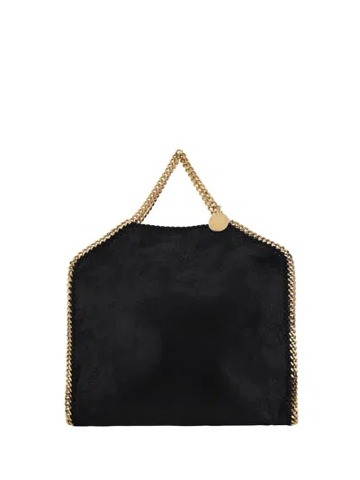 Stella Mccartney Falabella Fold Over Tote Shoulder Bag In Black