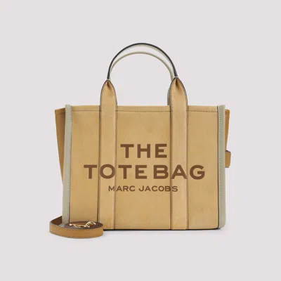 Marc Jacobs Medium The Suede Medium Tote Bag In Neutral