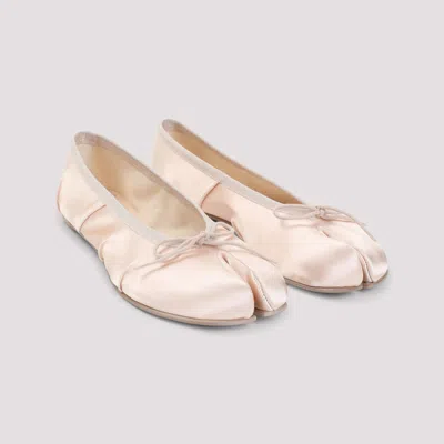 Maison Margiela Tabi New Flat Shoes Pink In Neutral