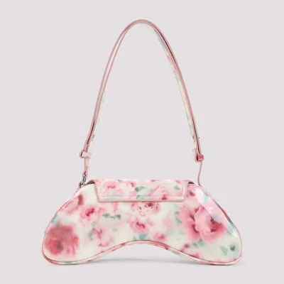 Diesel White And Pink Play Polyurethane Handbag In Neutral