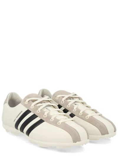 Y-3 Field Leather And Suede Sneakers In Multi