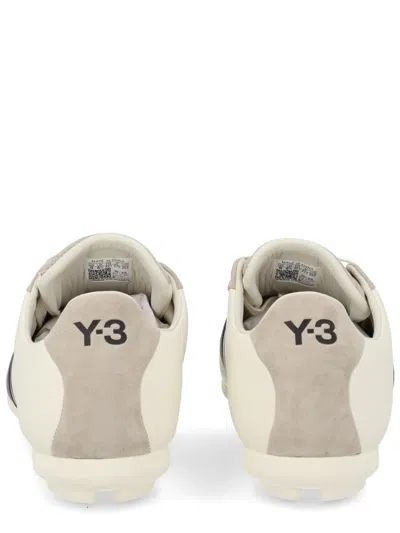 Y-3 Field Leather And Suede Sneakers In Multi