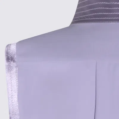 Elisabetta Franchi Shirts Light And Natural In Purple