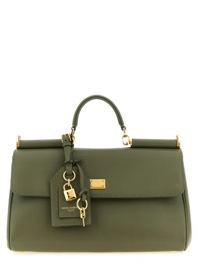 Dolce & Gabbana My Sicily Medium Handbag In Green