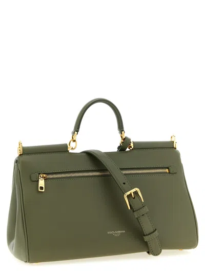 Dolce & Gabbana My Sicily Medium Handbag In Green