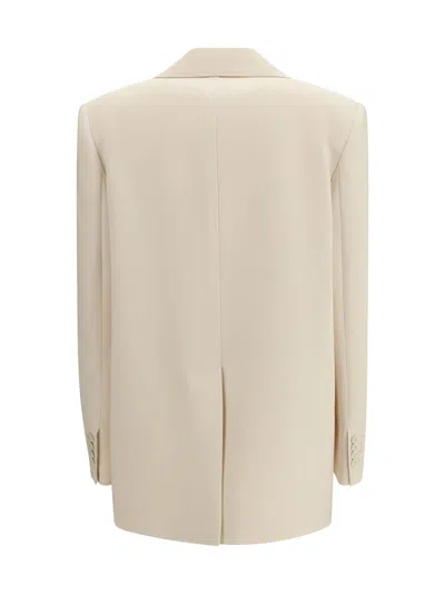 Max Mara Beige Triacetate Blazer In Neutral