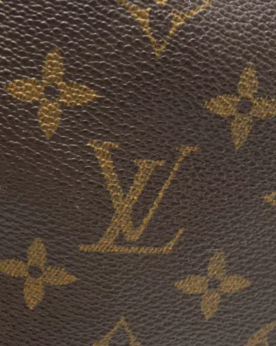 Pre-owned Louis Vuitton Monogram Croissant Mm Bag In Brown