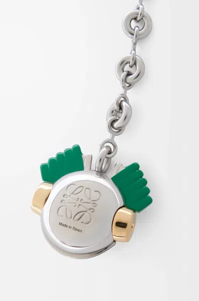 Loewe Knight Cat Keyring In Multi
