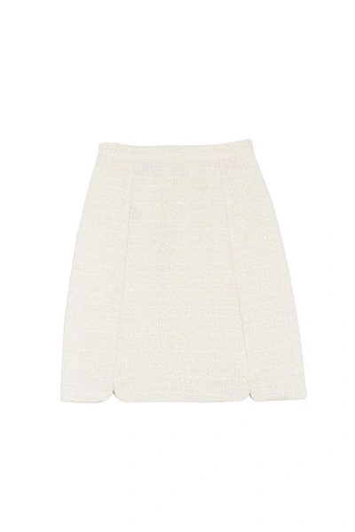 Giambattista Valli Bouclé Skirt With Virgin Wool