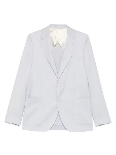 Lardini Patch-pocket Jacket In White