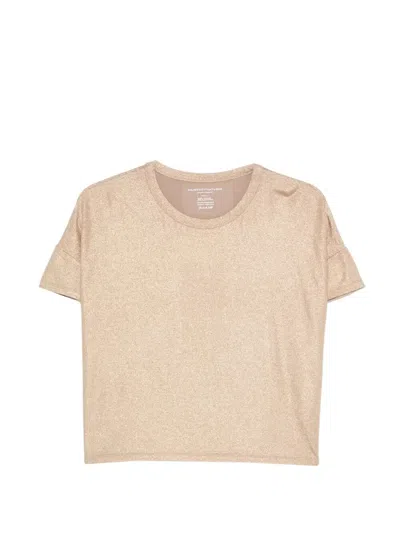 Majestic Short-sleeve T-shirt In Neutral