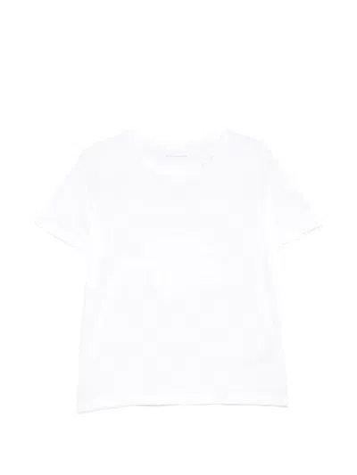 Dondup Logo-embroidered T-shirt In White
