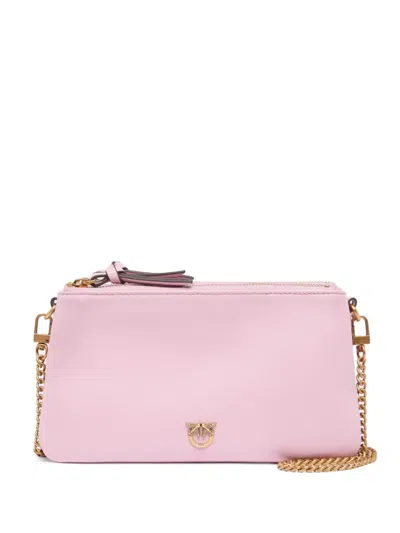 Pinko Double Mini Bag In Pink