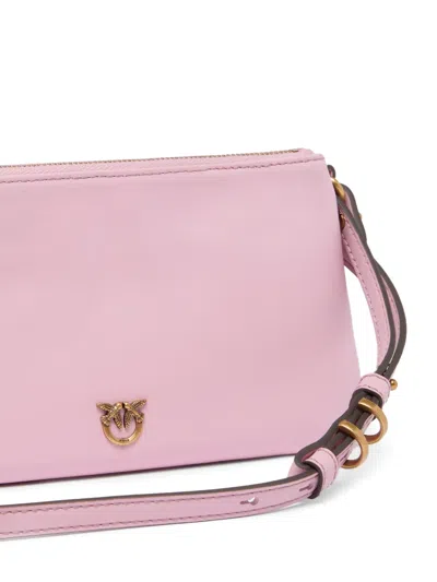 Pinko Double Mini Bag In Pink