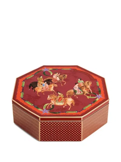 Shanghai Tang Tang Candy Equestrian-print Home Decor In Multi