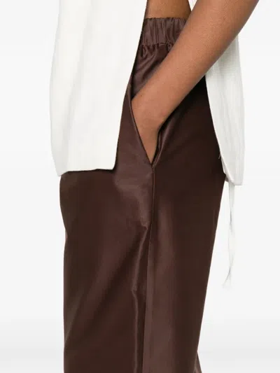 Dušan Elasticated Cropped Trousers In Multi